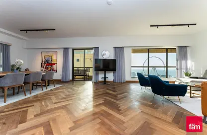 Apartment - 4 Bedrooms - 5 Bathrooms for rent in Rimal 4 - Rimal - Jumeirah Beach Residence - Dubai