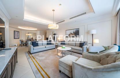 Apartment - 3 - 4 for rent in Kempinski Blvd (The address Blvd) - Downtown Dubai - Dubai