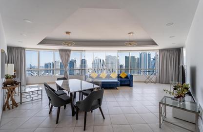 Apartment - 4 Bedrooms - 4 Bathrooms for rent in Horizon Tower - Dubai Marina - Dubai
