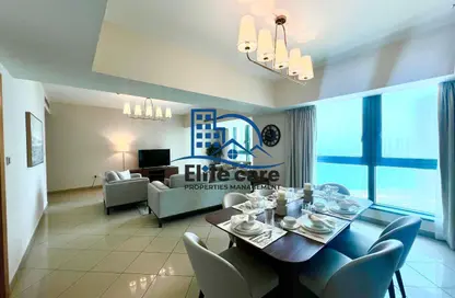 شقة - 2 غرف نوم - 4 حمامات للايجار في كابيتال بلازا B - كابيتال بلازا - شارع الكورنيش - أبوظبي