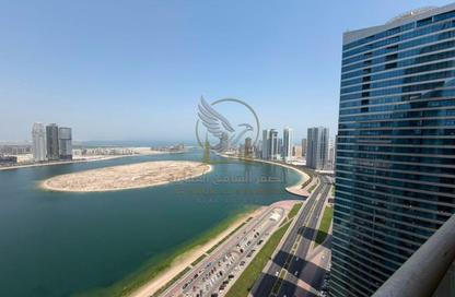 Apartment - 2 Bedrooms - 3 Bathrooms for rent in Asas Tower - Al Khan Lagoon - Al Khan - Sharjah