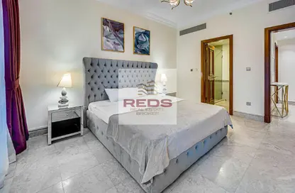 Apartment - 2 Bedrooms - 2 Bathrooms for rent in The Fairmont Palm Residence South - The Fairmont Palm Residences - Palm Jumeirah - Dubai