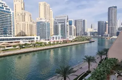 شقة - غرفة نوم - 2 حمامات للايجار في برج بانوراما - دبي مارينا - دبي