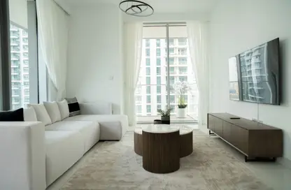 Apartment - 1 Bedroom - 1 Bathroom for rent in Beach Isle Tower 1 - Beach Isle - EMAAR Beachfront - Dubai Harbour - Dubai