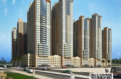 شقة - 2 غرف نوم - 3 حمامات للايجار في 5 عجمان ون تاور - عجمان واحد - عجمان وسط المدينة - عجمان