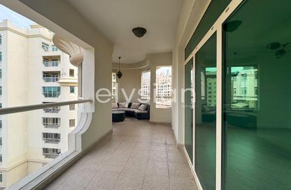 Apartment - 3 Bedrooms - 4 Bathrooms for rent in Abu Keibal - Shoreline Apartments - Palm Jumeirah - Dubai