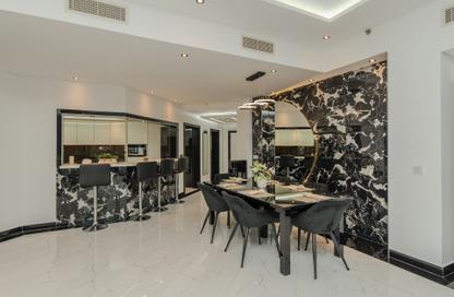 Apartment - 3 Bedrooms - 3 Bathrooms for rent in Al Habool - Shoreline Apartments - Palm Jumeirah - Dubai