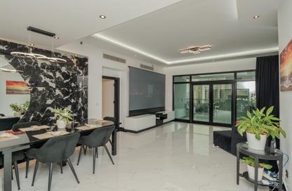Apartment - 3 Bedrooms - 3 Bathrooms for rent in Al Habool - Shoreline Apartments - Palm Jumeirah - Dubai