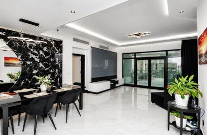 Apartment - 3 Bedrooms - 3 Bathrooms for rent in Al Habool - Shoreline Apartments - Palm Jumeirah - Dubai