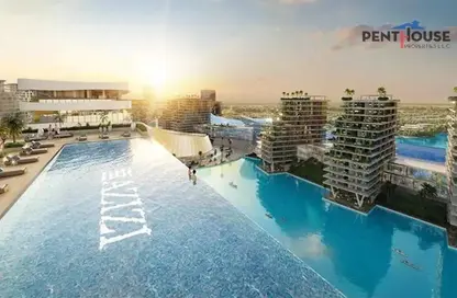 Apartment - 1 Bathroom for sale in Azizi Venice 9 Building A - Azizi Venice 9 - Azizi Venice - Dubai South (Dubai World Central) - Dubai