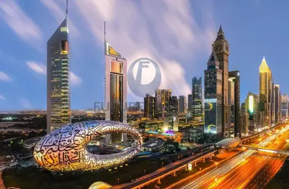 شقة - غرفة نوم - 2 حمامات للايجار في برج بارك - شارع الشيخ زايد - دبي