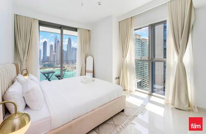شقة - غرفة نوم - 1 حمام للايجار في برج Beach Isle 1 - بيتش آيل - إعمار بيتشفرونت - دبي هاربور - دبي