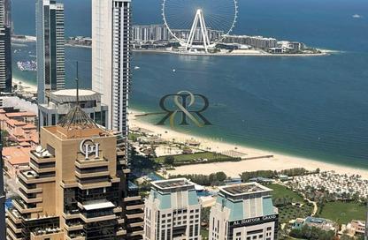 Apartment - 1 Bedroom - 2 Bathrooms for rent in Damac Heights - Dubai Marina - Dubai