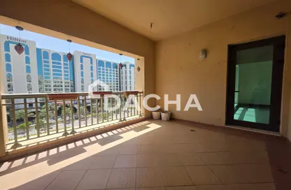 شقة - غرفة نوم - 2 حمامات للايجار في الميل الذهبي 2 - الميل الذهبي - نخلة جميرا - دبي