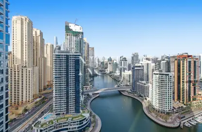 Apartment - 1 Bedroom - 1 Bathroom for rent in Bay Central Tower West - Bay Central - Dubai Marina - Dubai