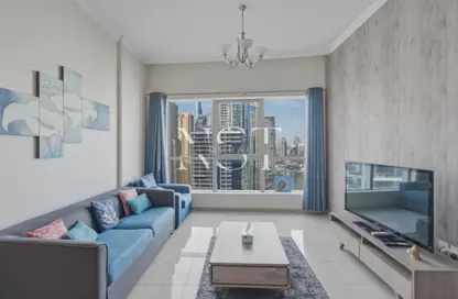 شقة - غرفة نوم - 1 حمام للايجار في باي سنترال غرب - باي سنترال - دبي مارينا - دبي