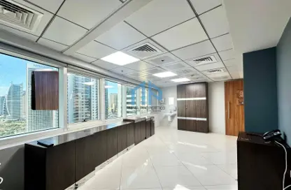 Office Space - Studio - 7+ Bathrooms for rent in One Lake Plaza - JLT Cluster T - Jumeirah Lake Towers - Dubai