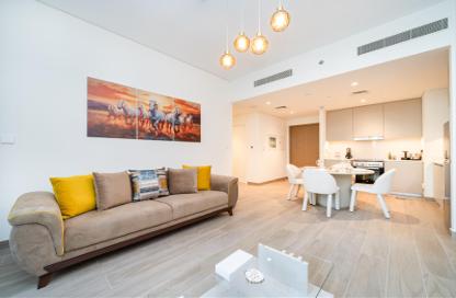 Apartment - 1 Bedroom - 1 Bathroom for rent in Lotus at Creek Beach Building 3 - Lotus at Creek Beach - Creek Beach - Dubai Creek Harbour (The Lagoons) - Dubai