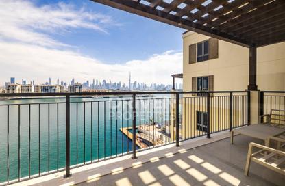 Apartment - 3 Bedrooms - 4 Bathrooms for rent in Le Pont Building 1 - Le Pont - Port de La Mer - La Mer - Jumeirah - Dubai
