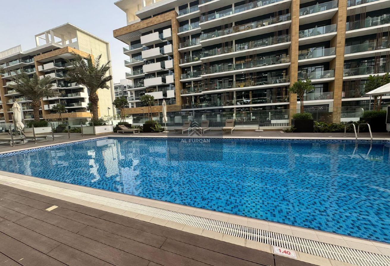 Studio for Rent| Unfurnished| Azizi Riviera,Meydan photo 15
