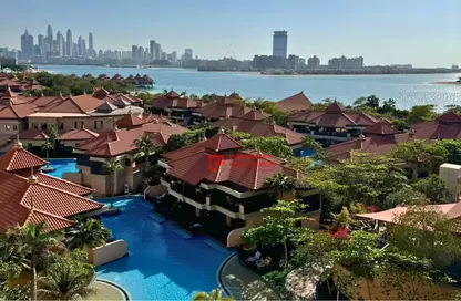 شقة - غرفة نوم - 2 حمامات للايجار في مساكن رويال أمواج شمال - Royal Amwaj ريزيدنسز - نخلة جميرا - دبي