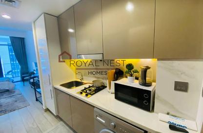 Apartment - Studio - 1 Bathroom for rent in Azizi RIviera 18 - Azizi Riviera - Meydan One - Meydan - Dubai