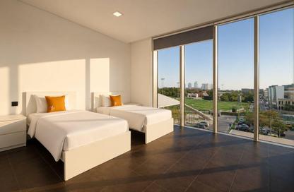 Apartment - Studio - 1 Bathroom for rent in Emirates Sports Hotel Apartments - Dubai Sports City - Dubai