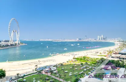 Apartment - 1 Bedroom - 2 Bathrooms for rent in Al Bateen Residences - Jumeirah Beach Residence - Dubai