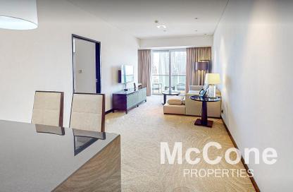 Apartment - 1 - 1 for rent in Dubai Marina Mall Hotel - Dubai Marina - Dubai