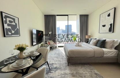 Apartment - Studio - 1 for rent in Binghatti Ghost - Dubai Healthcare City 2 - Al Jaddaf - Dubai Apartment - Studio - 1 for rent in Binghatti Ghost - Dubai Healthcare City 2 - Al Jaddaf - Dubai