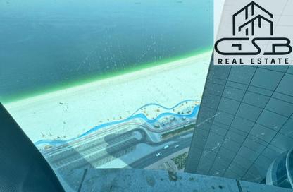Apartment - 2 Bedrooms - 3 Bathrooms for sale in Corniche Tower - Ajman Corniche Road - Ajman