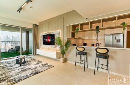 Apartment - 3 Bedrooms - 2 Bathrooms for rent in Downtown Views II Tower 1 - Downtown Views II - Zabeel 2 - Zabeel - Dubai