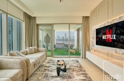 Apartment - 3 Bedrooms - 2 Bathrooms for rent in Downtown Views II Tower 1 - Downtown Views II - Zabeel 2 - Zabeel - Dubai