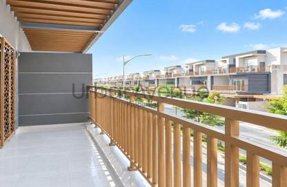 Townhouse - 4 - 4 for rent in Verona - Damac Hills 2 - Dubai