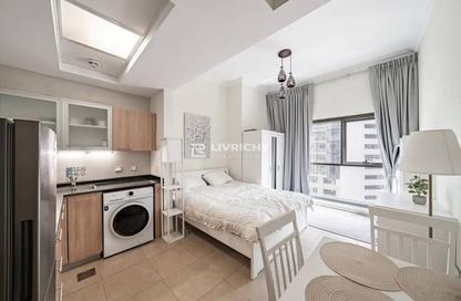 Apartment - Studio - 1 Bathroom for rent in Zumurud Tower - Dubai Marina - Dubai