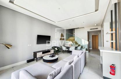 Duplex - 2 Bedrooms - 4 Bathrooms for rent in SLS Dubai Hotel  and  Residences - Business Bay - Dubai