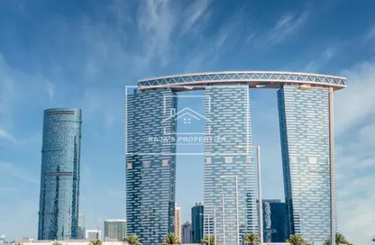 Apartment - 1 Bedroom - 2 Bathrooms for rent in The Gate Tower 3 - Shams Abu Dhabi - Al Reem Island - Abu Dhabi