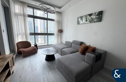 Apartment - 1 Bedroom - 2 Bathrooms for rent in Iris Blue - Dubai Marina - Dubai