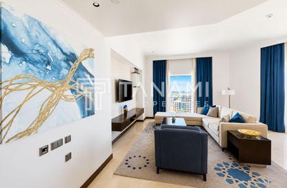 Apartment - 2 Bedrooms - 3 Bathrooms for rent in Fairmont Marina Residences - The Marina - Abu Dhabi