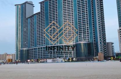 Apartment - 2 Bedrooms - 2 Bathrooms for sale in Ajman Corniche Residences - Ajman Corniche Road - Ajman