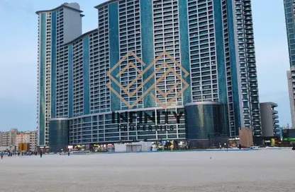 Apartment - 2 Bedrooms - 2 Bathrooms for sale in Ajman Corniche Residences - Ajman Corniche Road - Ajman