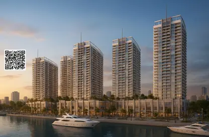 Apartment - 1 Bedroom - 2 Bathrooms for sale in Ajman Creek Towers - Al Rashidiya 1 - Al Rashidiya - Ajman