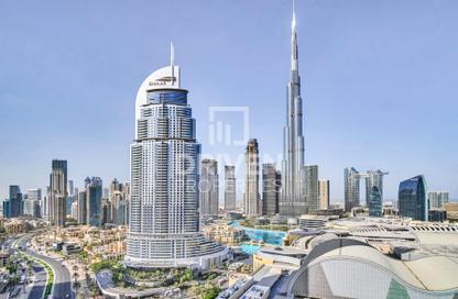 Apartment - 1 - 2 for rent in The Address Residence Fountain Views 1 - The Address Residence Fountain Views - Downtown Dubai - Dubai
