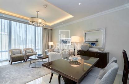 Apartment - 1 - 2 for rent in The Address Residence Fountain Views 1 - The Address Residence Fountain Views - Downtown Dubai - Dubai