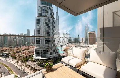 Apartment - 2 Bedrooms - 3 Bathrooms for rent in Boulevard Point - Downtown Dubai - Dubai