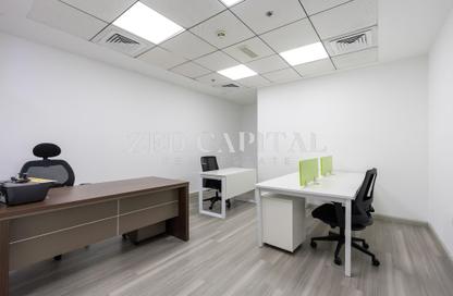 Office Space - Studio - 1 Bathroom for rent in Latifa Tower - Sheikh Zayed Road - Dubai