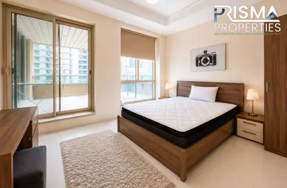 Apartment - 1 Bedroom - 1 Bathroom for rent in Al Mass Tower - Dubai Marina Towers - Dubai Marina - Dubai