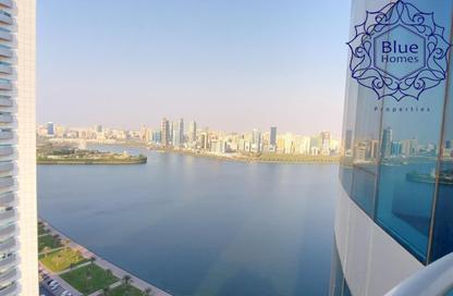 Apartment - 2 - 3 for rent in Blue Tower - Al Majaz 3 - Al Majaz - Sharjah