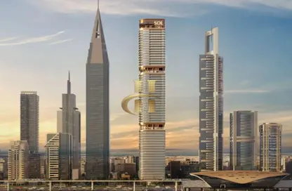 شقة - غرفة نوم - 2 حمامات للبيع في سول لوكسي - شارع الشيخ زايد - دبي