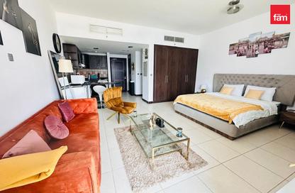 Apartment - Studio - 1 for rent in Indigo Tower - JLT Cluster D - Jumeirah Lake Towers - Dubai